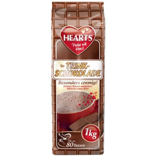 Капучино Hearts Cappuccino Trink Schokolade Гарячий Шоколад 1кг