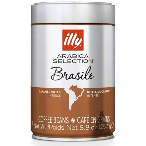 Кава illy Brasile Monoarabica в зернах 250 г