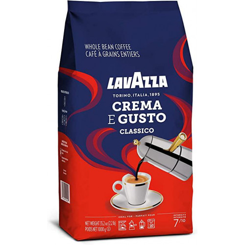Кава Lavazza Crema e Gusto в зернах 1 кг