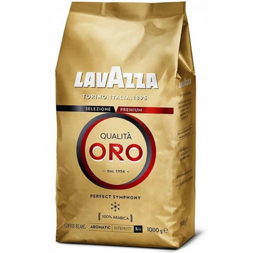 Кава Lavazza Qualita Oro в зернах 1 кг