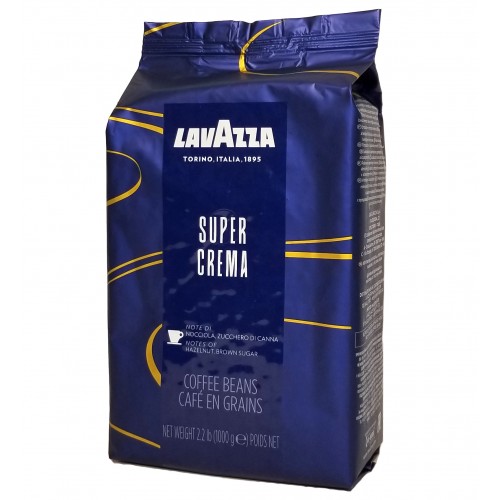 Кава в зернах Lavazza Super Crema 1кг