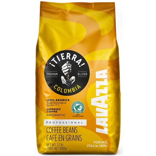 Кава в зернах Lavazza Tierra Colombia 100% Arabica 1 кг