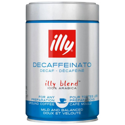 Кава Illy Caffe Decaffeinato мелена 250г м/б