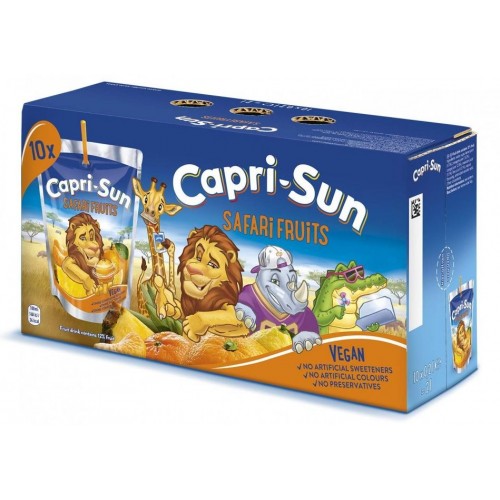 Сік Capri-Sun Safari Fruits 200мл х 10 шт