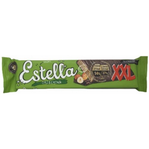Вафлі Estella в шоколаді XXL зі смаком горіха 50 гр