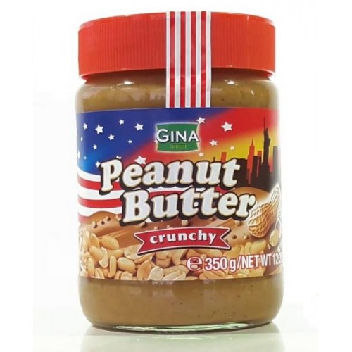 Арахісове масло Gina Peanut Butter Crunchy з арахісом 350 г