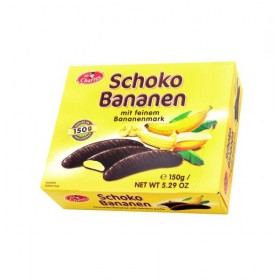 Цукерки шоколадні Schoko Bananen Sir Charles 150 г