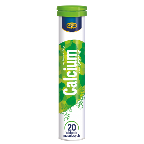 Вітаміни розчинні шипучі Kruger Calcium 20 табл