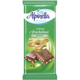 Шоколад Alpinella Arachidowa молочний з арахісом 90 г