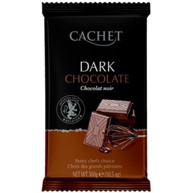Шоколад чорний Cachet Dark Chocolate 54% 300г