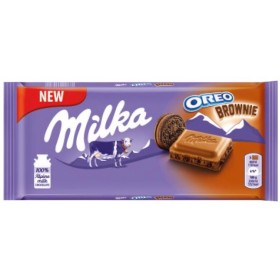 Шоколад Milka Oreo Brownie 100 г