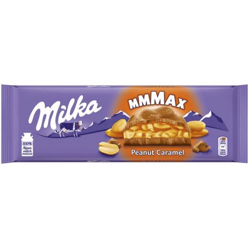 Шоколад Milka Peanut Caramel молочний 276 г