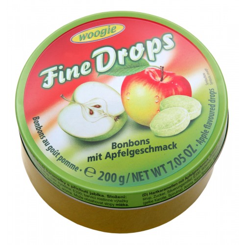 Цукерки Woogie Fine Drops яблуко 200 г