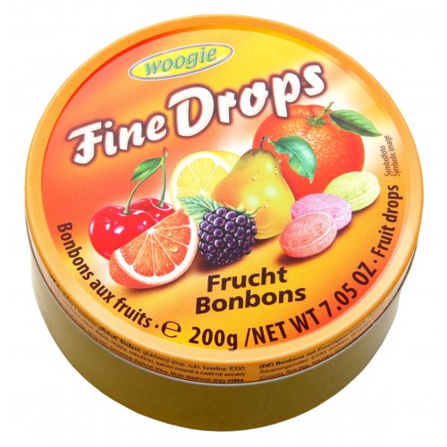 Цукерки Woogie Fine Drops мікс 200 г