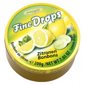 Цукерки Woogie Fine Drops лимон 200 г