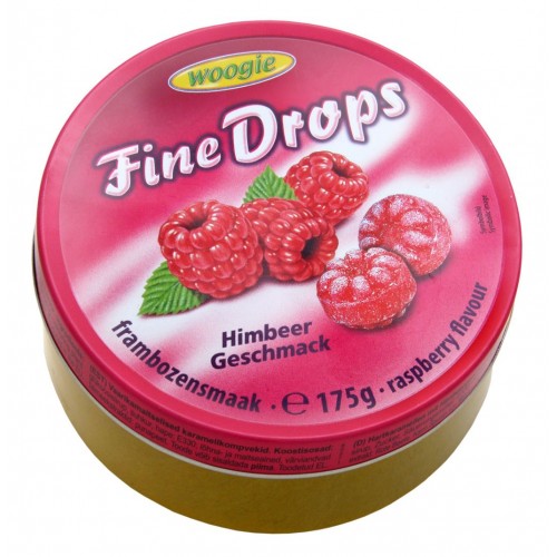 Цукерки Woogie Fine Drops малина 175 г