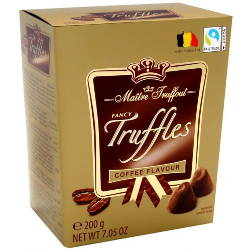 Цукерки Трюфель Maitre Truffout Coffee Flavour смак кави 200 г