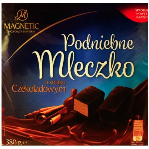 Цукерки пташине молоко Magnetic з шоколадним смаком 380 г