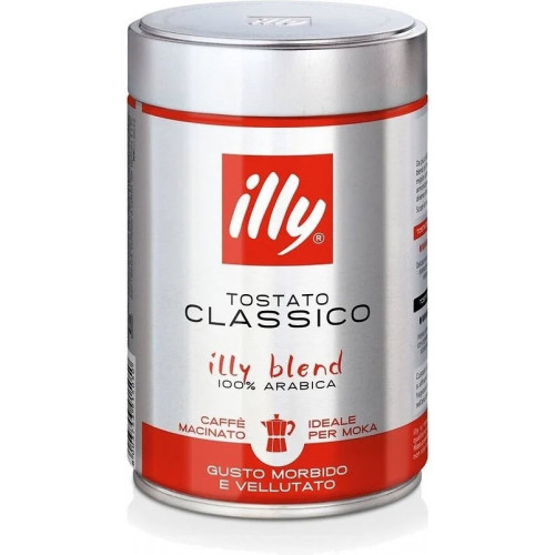 Кава Illy Classico 100% Arabica мелена 250г м/б