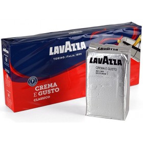 Кава Lavazza Crema e Gusto мелена 250г (silver)