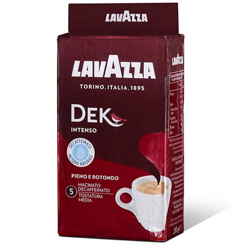 Кава Lavazza Dek Intenso мелена 250г