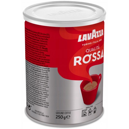 Кава Lavazza Qualita Rossa мелена 250г м/б
