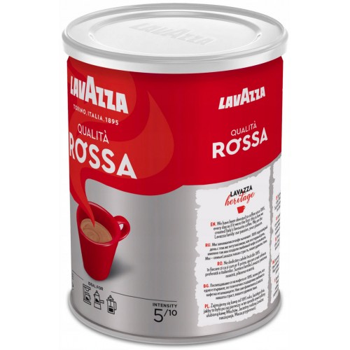 Кава Lavazza Qualita Rossa мелена 250г м/б