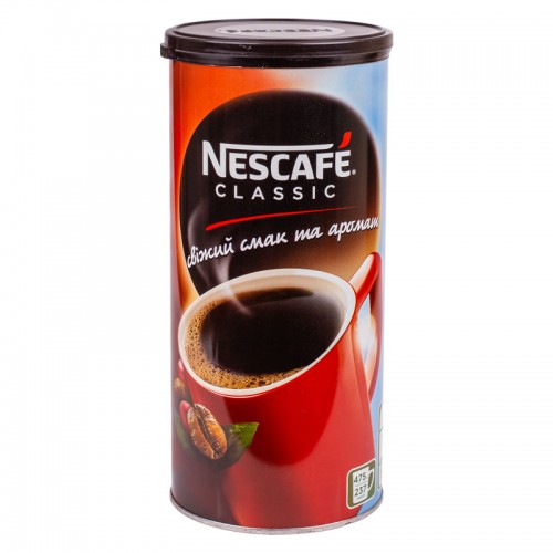 Кава Nescafe Classic натуральна розчинна, м/б 475г