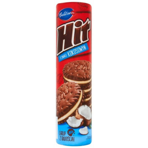 Печиво HIT Kokos зі смаком кокоса 220g