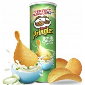 Чипси Pringles Sour Cream & Onion 165 г